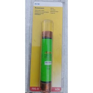 (3x) Eaton Bussmann FRS-R-60 Fuse, 60A Dual Element Time-Delay RK5 Fuse Lot of 3